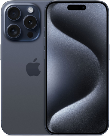 Смартфон Apple iPhone 15 Pro 256Gb синий титан