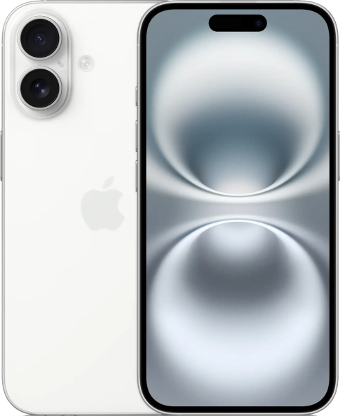 Смартфон Уценка Apple iPhone 16 128Gb белый 