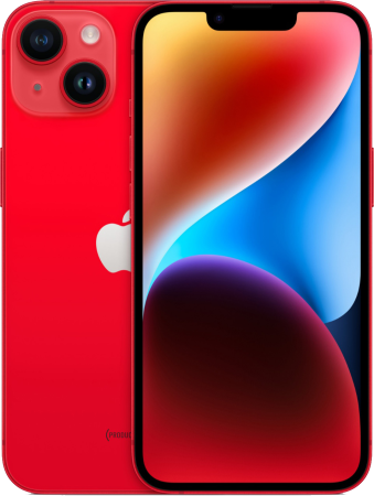 Смартфон Apple iPhone 14 128 ГБ красный
