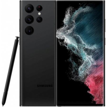Смартфон УЦЕНКА Samsung Galaxy S 22 Ultra (SM-S908B) 12/256 ГБ, черный 