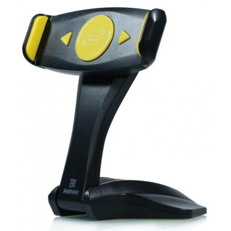 Автомобильный держатель Remax RM-C16 7-15", black+yellow 