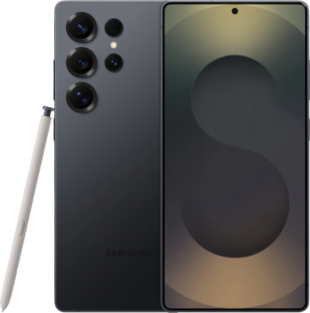 Смартфон Samsung Galaxy S25 Ultra (SM-S938B/DS) 12/256 ГБ, угольно-чёрный титан