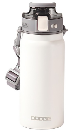 Термос Dodge Insulated Bottle 600ml DB-22653 белый