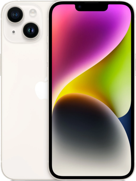 Смартфон УЦЕНКА iPhone 14 128Gb Сияющая звезда  