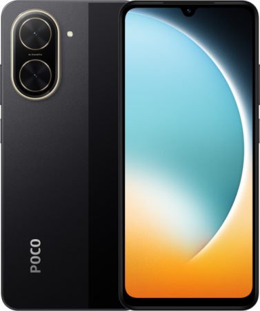 Смартфон Xiaomi Poco C71 4/128 RU, черный