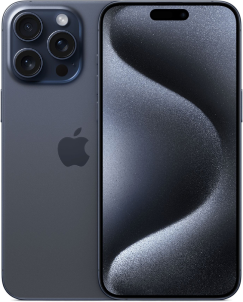 Смартфон Apple iPhone 15 Pro Max 8GB / 256GB синий титан