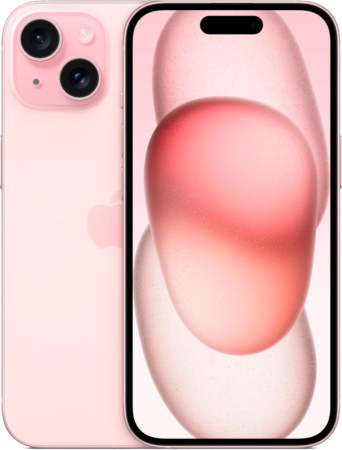Смартфон Apple iPhone 15 256Gb розовый