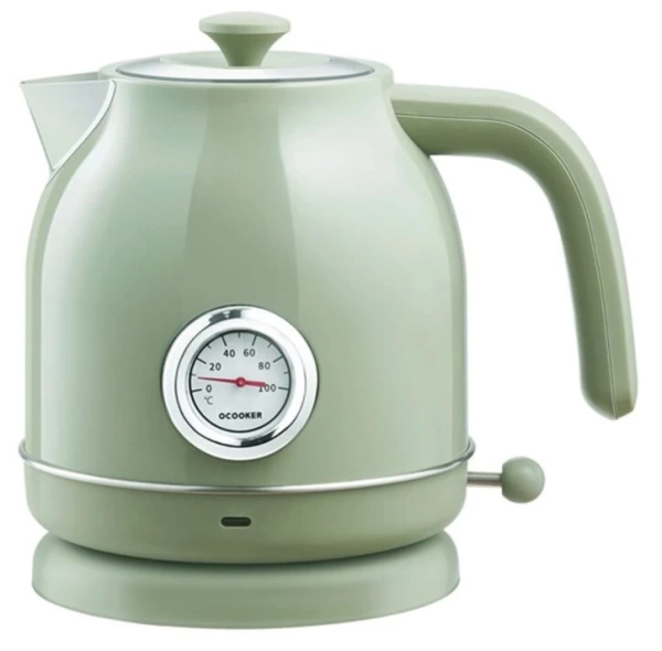 Электрический чайник Xiaomi Qcooker Retro Electric Kettle 1.7L (зеленый) CN