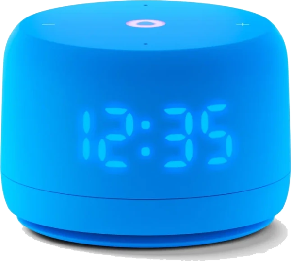 Умная колонка Яндекс.Станция Лайт2 с часами, синий