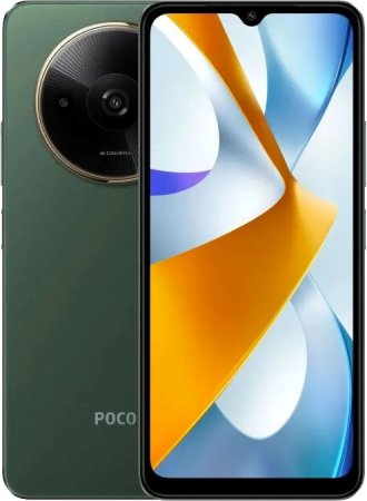 Смартфон Xiaomi Poco C61 4/128 RU, зеленый